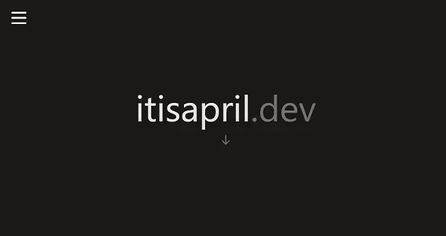 Picture of Personal Website